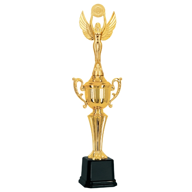 Imagem de TROFÉU PEQUENO EM POLÍMERO METALIZADO - 40 CM - 503062-DO