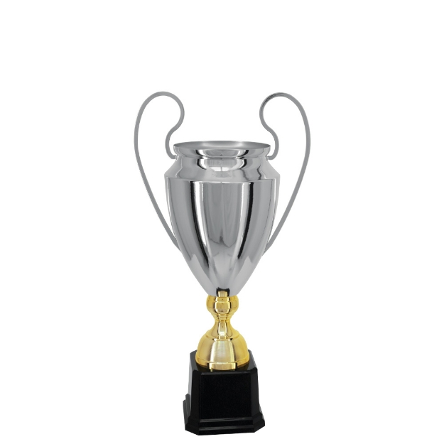 Imagem de TROFÉU GRANDE COM TAÇA EM METAL CHAMPIONS - 58 CM - 700893-PD