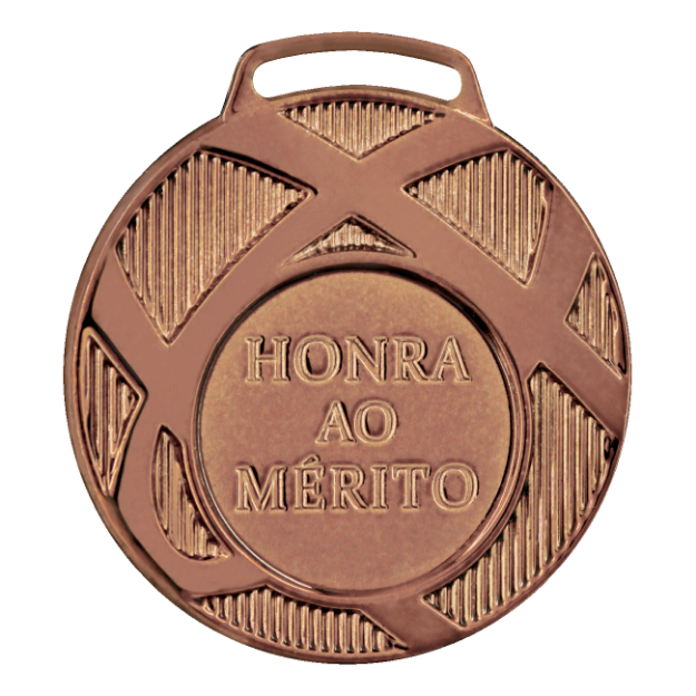 Imagem de MEDALHA PEQUENA METALIZADA NA COR BRONZE - 45001-AZ-BN