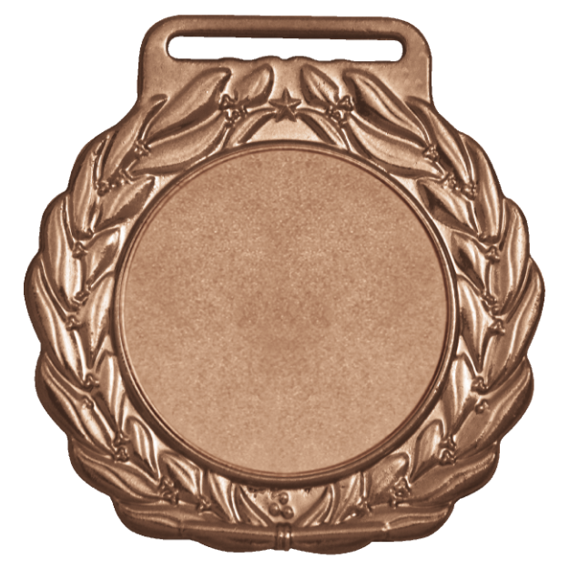 Imagem de MEDALHA METALIZADA NA COR BRONZE - 60000-AZ-BN