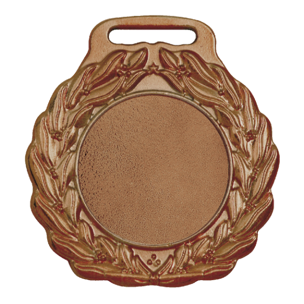 Imagem de MEDALHA PEQUENA METALIZADA NA COR BRONZE - 45000-AZ-BN