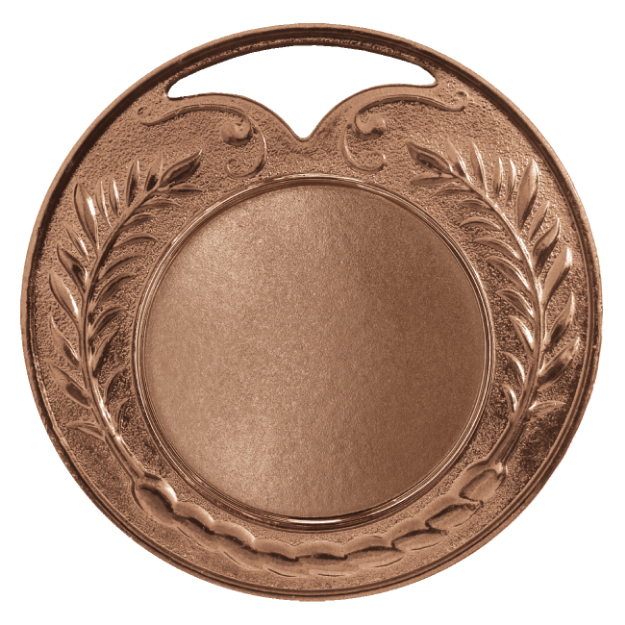 Imagem de MEDALHA PERSONALIZÁVEL METALIZADA NA COR BRONZE - 63000-AZ-BN