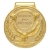 Imagem de MEDALHA METALIZADA NA COR DOURADA E DETALHE DE ÁGUIA - 59000-AZ-D