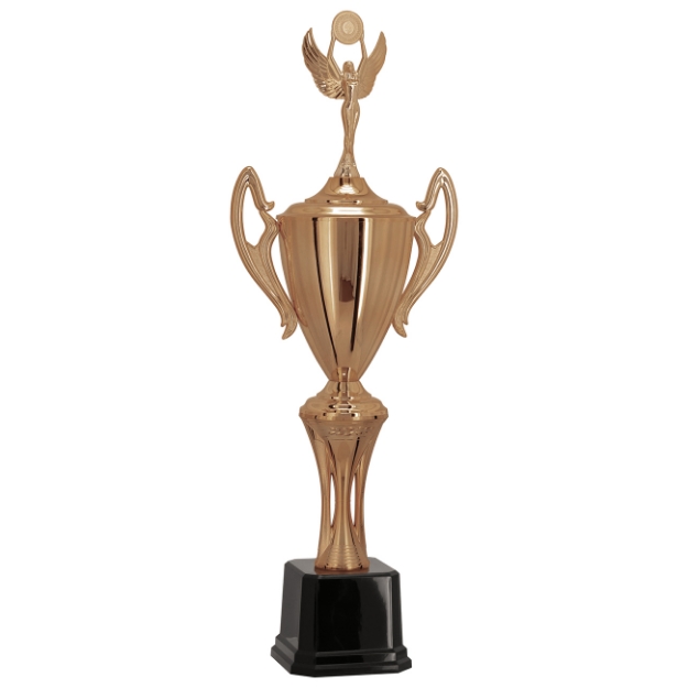 Imagem de TROFÉU MÉDIO TAÇA EM POLÍMERO METALIZADO - 75 CM - 301313-BZN