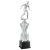 Imagem de TROFÉU MÉDIO PARA FUTEBOL EM POLÍMERO METALIZADO NA COR PRATA - 54 CM - 300590-PR
