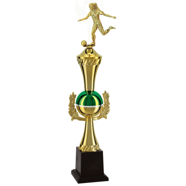 Imagem de TROFÉU MÉDIO EM POLÍMERO METALIZADO - 64 CM - 401271-DVR