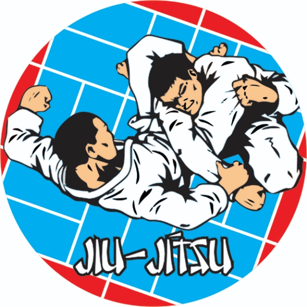 Imagem de ADESIVO MODALIDADE JIU-JITSU EM VINIL PARA MEDALHA - DA-35-JJ