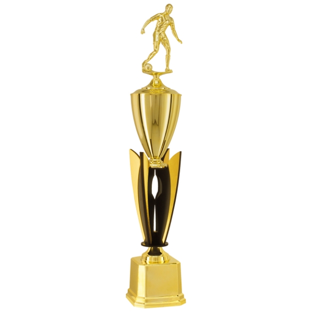 Imagem de TROFÉU EM POLÍMERO METALIZADO COM COMPONENTES EM MDF - PLM-891-DO