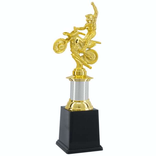 Imagem de TROFÉU PEQUENO EM POLIMERO METALIZADO -  26 CM - 504151-PD