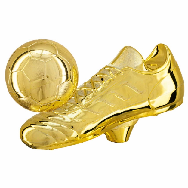 Imagem de FIGURA DE CHUTEIRA DE FUTEBOL COM BOLA - 12 CM - CHB-112-DDO