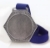 Imagem de MEDALHA GRANDE HEXAGONAL ENVELHECIDA NA COR PRATA- 70600-AZ-PV